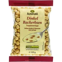 Alnatura Bio Dinkel Backerbsen, 125g