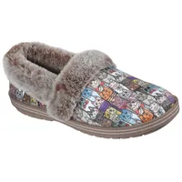 SKECHERS BOBS Too Cozy - Chic Cat Damen Hausschuhe