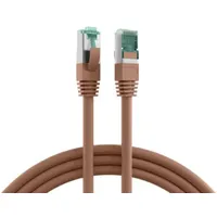 EFB-Elektronik EFB MK6001.2BR RJ45 Patchkabel S/FTP, Cat.6A, LSZH, 2m,