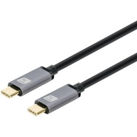 TECHLY USB3.2 Gen.2 Kabel Stecker Typ-C - Stecker USB