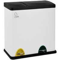 Svita TC2Combo35 Mülleimer 35 Liter 12+23l Treteimer Trennsystem Küche