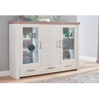 Set One by Musterring Highboard York Dekor Pino-Aurelio /