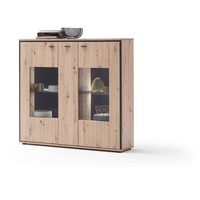 MCA Furniture Highboard BUENOS AIRES (BHT 153x143x38 cm) -