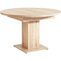 Mäusbacher Esstisch mit Auszug Hugo Ø 120/160 cm Holzoptik
