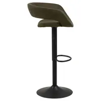 Actona 2er-Set Actona Barhocker Grace Stoff Grün Olive