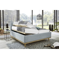 Musterring Polsterbett mit Bettkasten Delphi Variante A ¦ blau