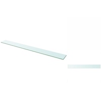 VidaXL Regalboden Glas Transparent 110x12 cm