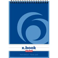 Herlitz Spiralnotizblock A6 50 Blatt