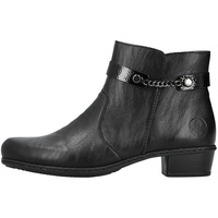 Rieker Damen Klassische Stiefeletten Y0783, Frauen Stiefeletten,Kurzstiefel,uebergangsschuhe,uebergangsstiefel,Boots,schwarz (00),41 EU