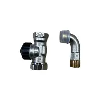 HEIMEIER Standard Thermostat-Ventilunterteil 2206-02.000 Rp 1/2xR 1/2, Durchgang, Rotguss