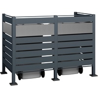 Westmann Mülltonnenbox Planum für 2 x 240 l 160