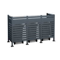 Westmann Mülltonnenbox Planum für 3 x 240 l 240