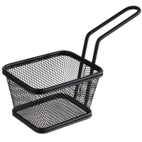 APS Servier-Frittierkorb SNACKHOLDER, Snackkorb, Edelstahl, 10 x 8,5 x