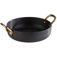 APS Serviertöpfchen Aluminium, und Messing, Ø 15 cm, 0,5