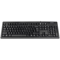 A4Tech KR-83 Tastatur PS/2 Türkisch Schwarz - Schwarz