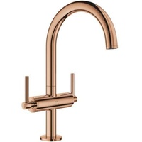 Grohe Atrio Waschtisch-Einlochbatterie L-Size, Hebelgriff warm sunset