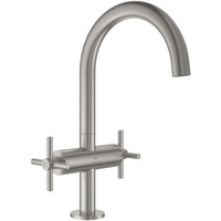 Grohe Atrio Waschtisch-Einlochbatterie, 1/2" L-Size supersteel (21144DC0)