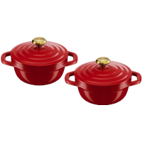 Tefal E254S255 Kochtopf 0,75 l Rund Rot