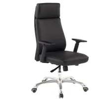 FineBuy Porto Leder Schwarz