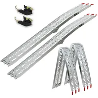 Baumarktplus TRUTZHOLM 2 x Auffahrrampe klappbar 228 cm Traglast
