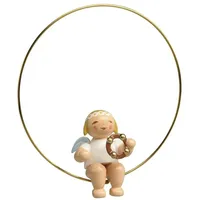Wendt & Kühn Christbaumengel im Ring mit Schellenring 6308/57