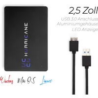 Hurricane 400GB 2.5 Zoll Externe Festplatte USB 3.0 MD25U3