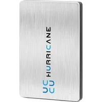 Hurricane MD25U3 silver Hurricane 320GB 2.5 Zoll Externe tragbare