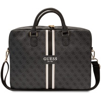 GUESS PU 4G 16 Universal), Notebooktasche, Schwarz