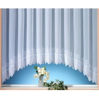 WECKBRODT Gardine »Heidelberg«, (1 St.), echte Stickerei, Voile, transparent,