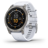 Garmin Epix Pro (Gen 2) Sapphire 47 mm steinweiss/titanium