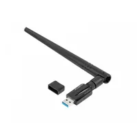 LANBERG NC-1200-WIE WLAN-Adapter USB 1200 Mbit/s Schwarz