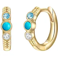 Glanzstücke München Creolen GSM889 gelbgold 925 11,8