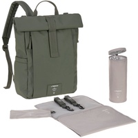 Lässig Wickeltasche GRE Rolltop Up Backpack Oliv