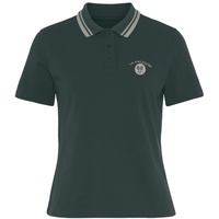 LASCANA ACTIVE T-Shirt mit Knopfleiste grün XS (32/34)