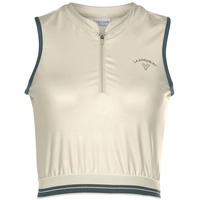 LASCANA ACTIVE Crop-Top Damen Offwhite Gr.L (44/46)