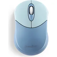 Perixx PERIMICE-802BL Bluetooth-Maus für PC und Tablet schnurlos, blau