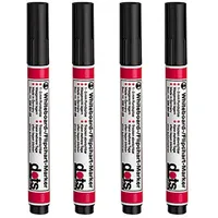 Dots Whiteboard-Marker schwarz 1,5 - 3,0 mm, 4 St.