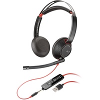 Plantronics Poly Blackwire 5220 Kopfhörer Kabelgebunden Kopfband Anrufe/Musik USB