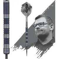 Unicorn Information System Unicorn Schwarz Noir|James Wade|Dartpfeile mit Stahlspitze,