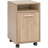 FineBuy Rollcontainer SV51848 Schreibtischcontainer 33x60x38 Bürocontainer Holz