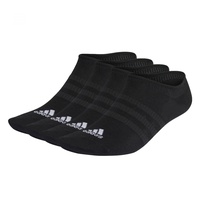 Adidas Thin and Light No-Show Socken, 3 Paar Black