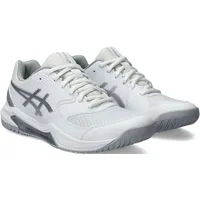 Asics Dedicate 8 Donna Tennisschuhe Weiß Silber