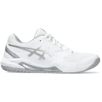 Asics Gel-Dedicate 8 Damen Tennisschuhe weiß, Silber
