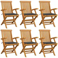 VidaXL Gartenstuhl 63,3 x 118,5 x 29 cm braun