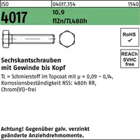 Industrial Quality Supplies ISO 4017 Sechskantschraube VG M12x25 Stahl