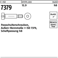 Hörger & Geßler ISO 7379 Pass-Schulterschraube Schaftpassung h8 M8x40