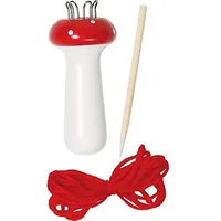 GoKi Gollnest & Kiesel GmbH & Strickpilz mit Holznadel