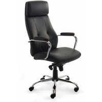 Rocada Chefsessel, 986V22 Kunstleder schwarz, Gestell chrom