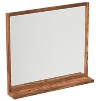 Woodkings Spiegel Sydney 93x75 Holz mit Ablage Wandspiegel Holzrahmen
