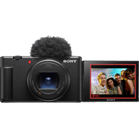 Sony ZV-1 II Vlog Digitalkamera schwarz , 2.7x opt.